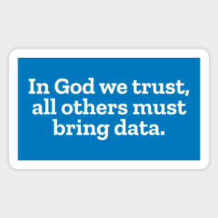 Data Science Analytics Funny Magnet